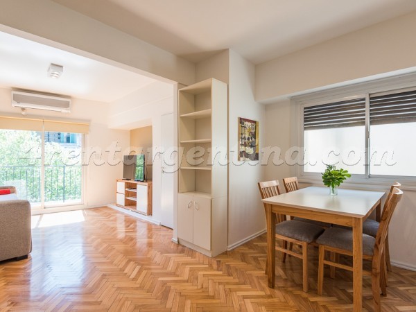 Arenales and Bulnes IV: Apartment for rent in Buenos Aires