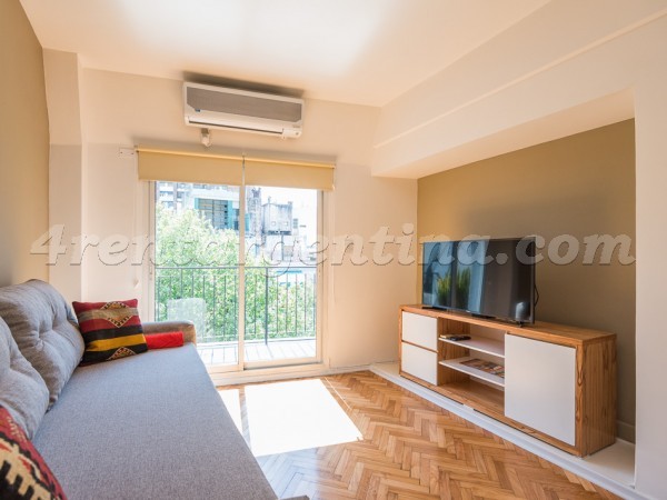 Apartamento Amoblado en Arenales y Bulnes IV, Palermo