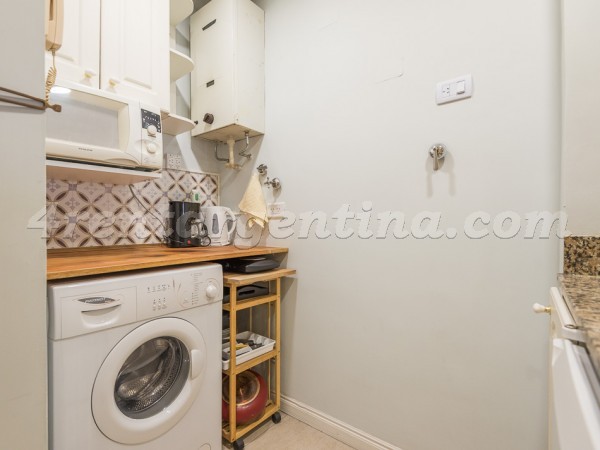 Uriburu and M. T. Alvear I: Furnished apartment in Recoleta