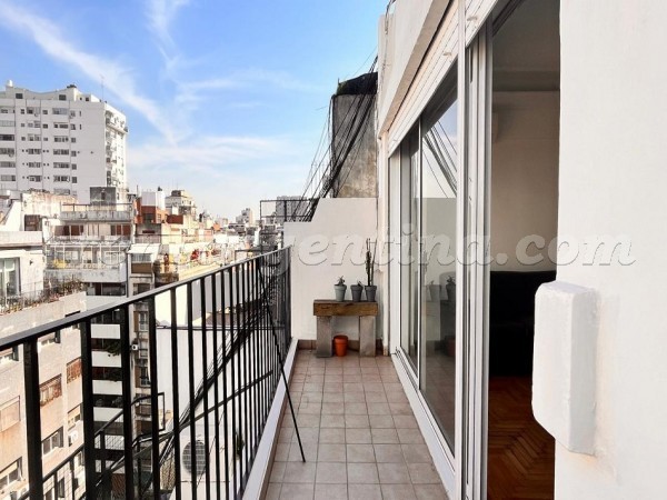 Juncal 3300, apartment fully equipped